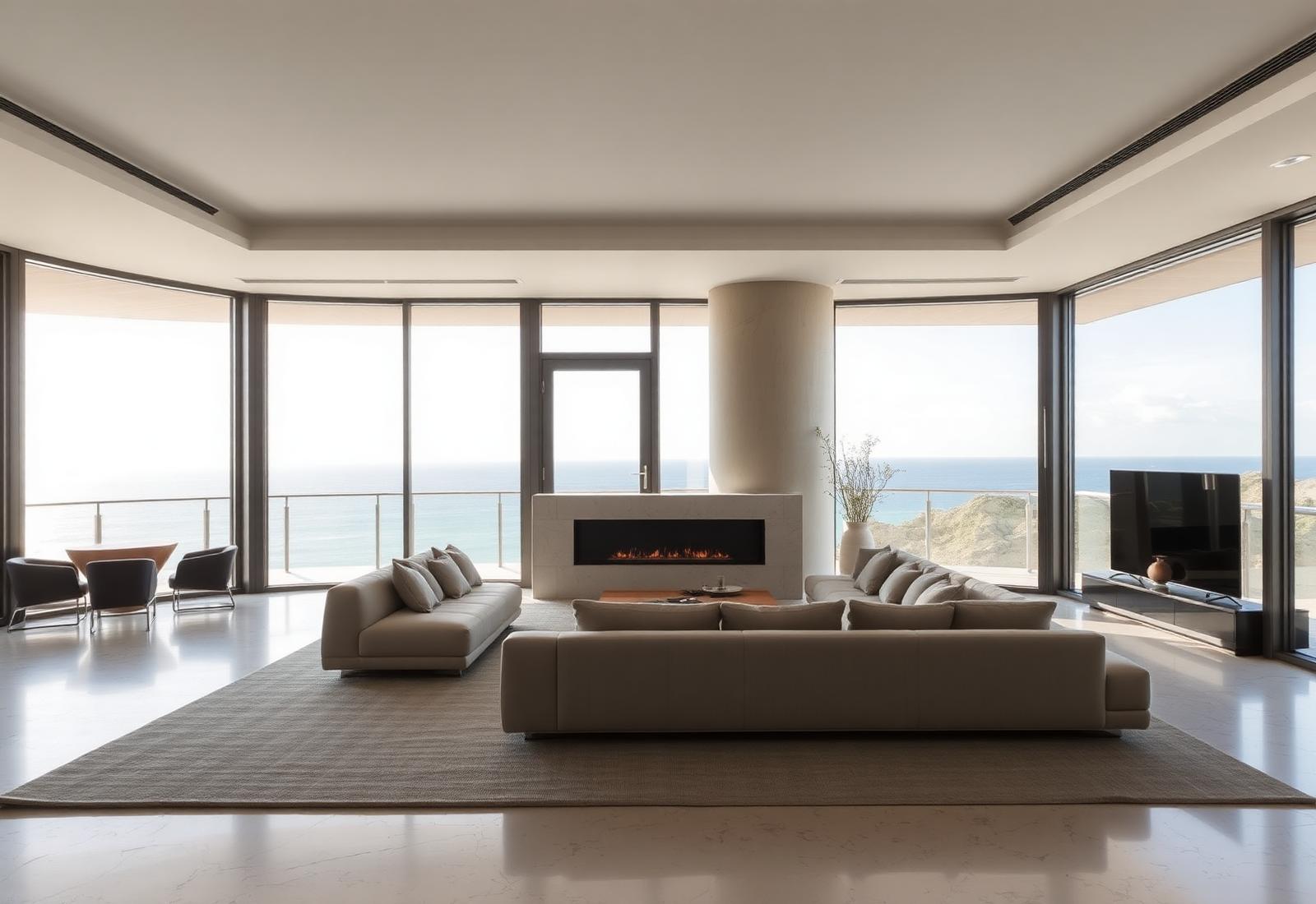 1000 Museum residence interior